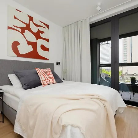 Luxury With Balcony & Air Conditioning In The Centre Of By Renters Prestige Lägenhet Warszawa